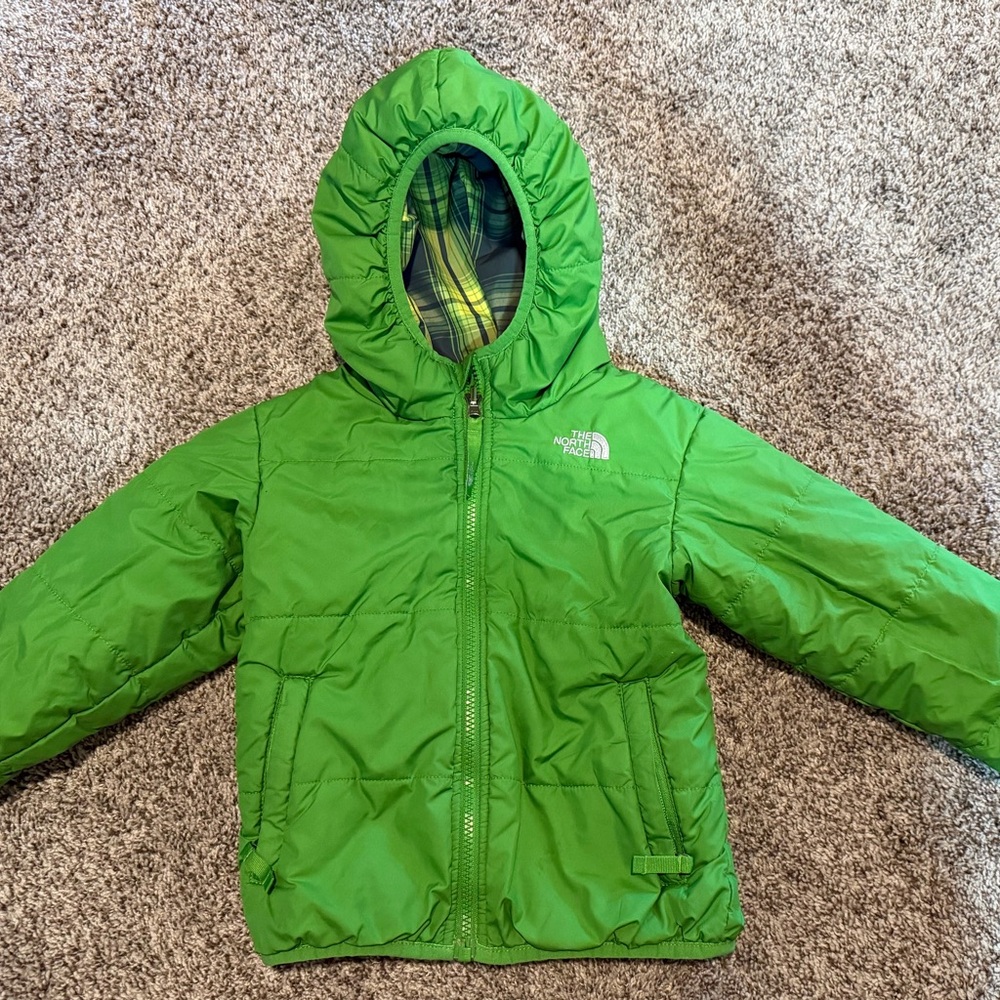 The North Face Green Reversible Toddler Jacket
